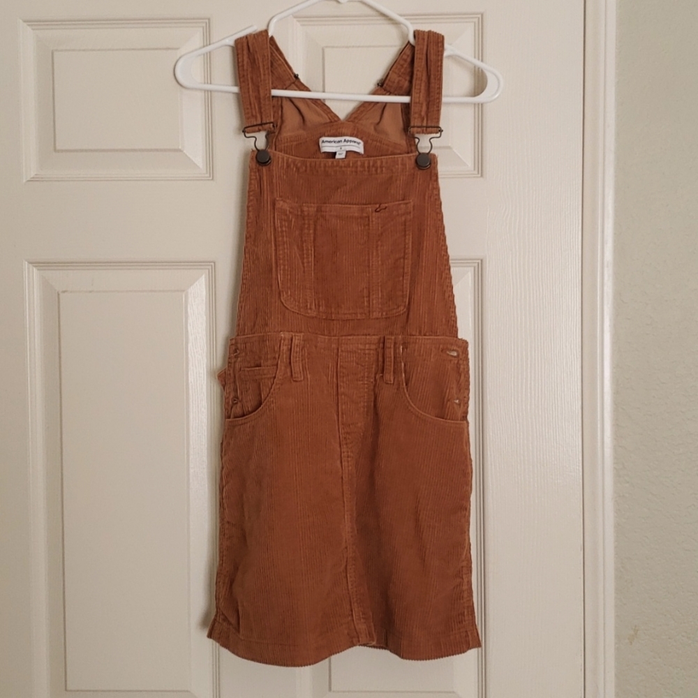 American Apparel Corduroy Overalls